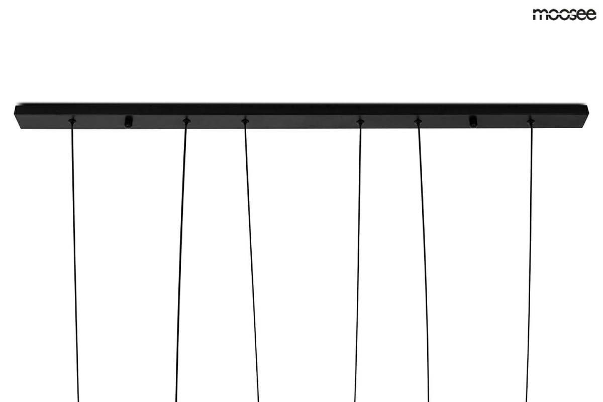MOOSEE lampa wisząca ATLAS 3 czarna