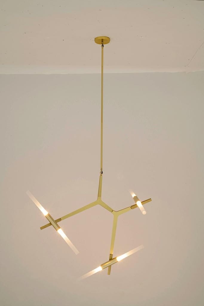 MOOSEE lampa wisząca CANDELABR 6 złota