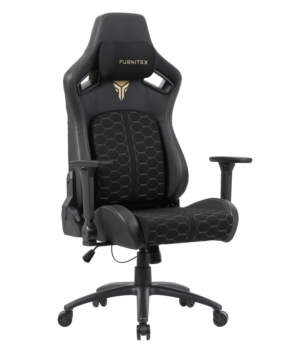 PRZEDSPRZEDAŻ -15% do 17.02 ! Fotel obrotowy gamingowy - czarny