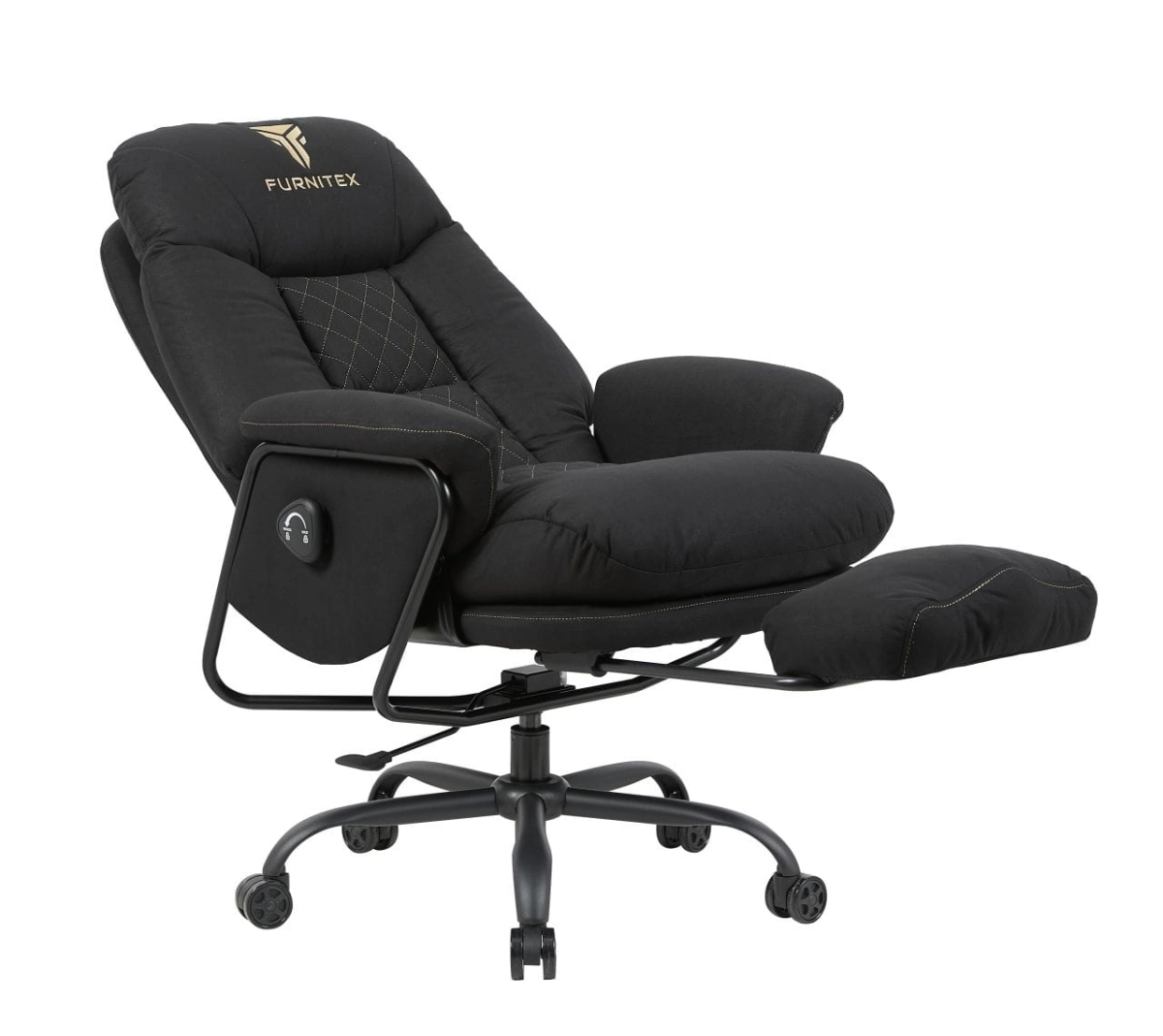 PRZEDSPRZEDAŻ -15% do 17.02 ! Fotel obrotowy gamingowy - czarny