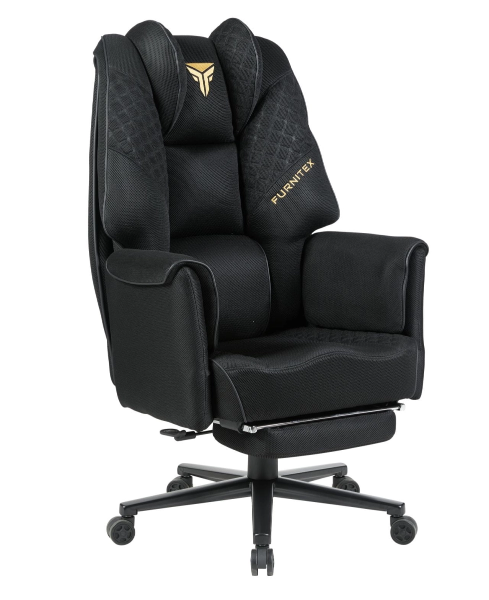 PRZEDSPRZEDAŻ -15% do 17.02 ! Fotel obrotowy gamingowy - czarny