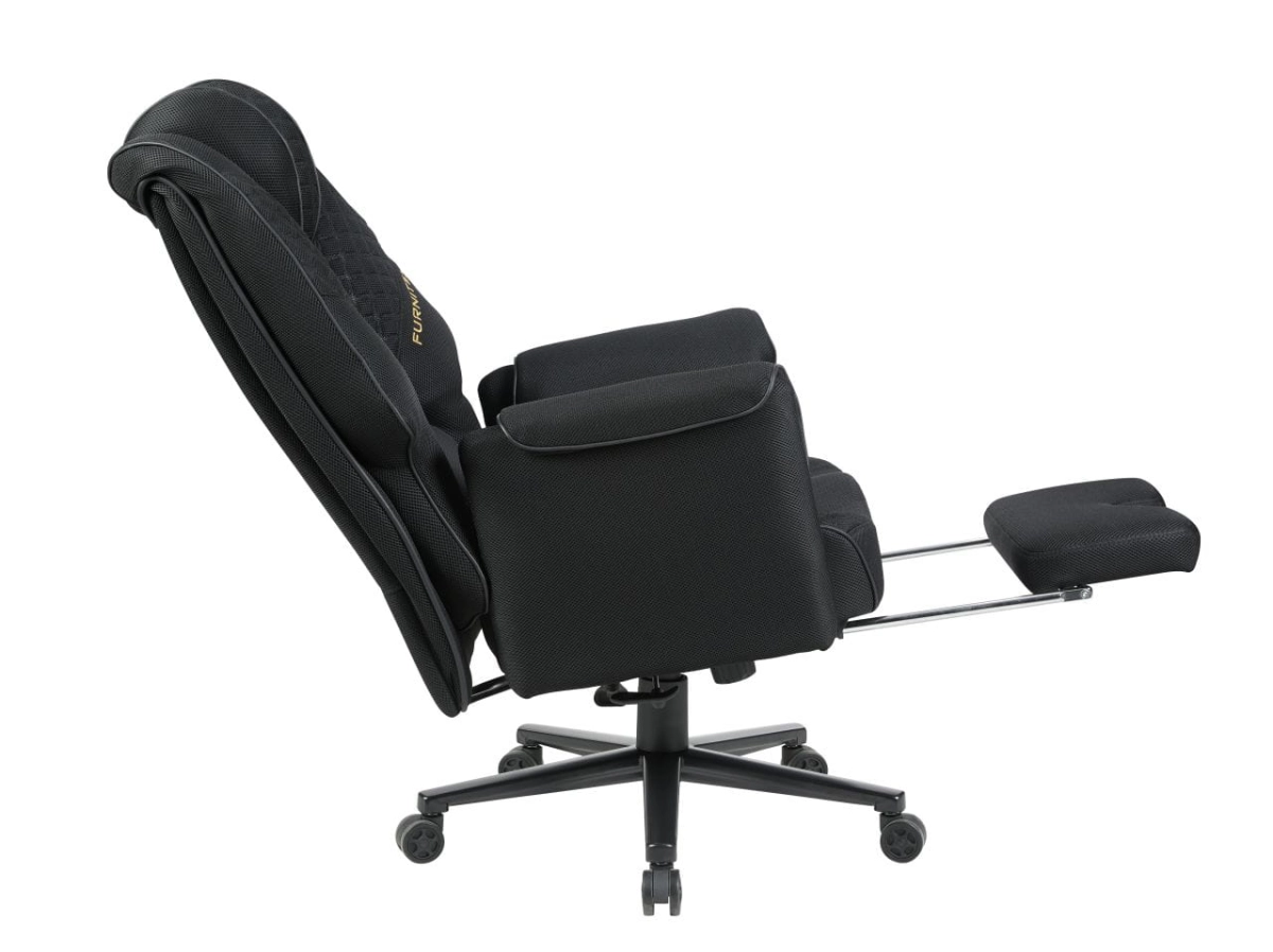 PRZEDSPRZEDAŻ -15% do 17.02 ! Fotel obrotowy gamingowy - czarny