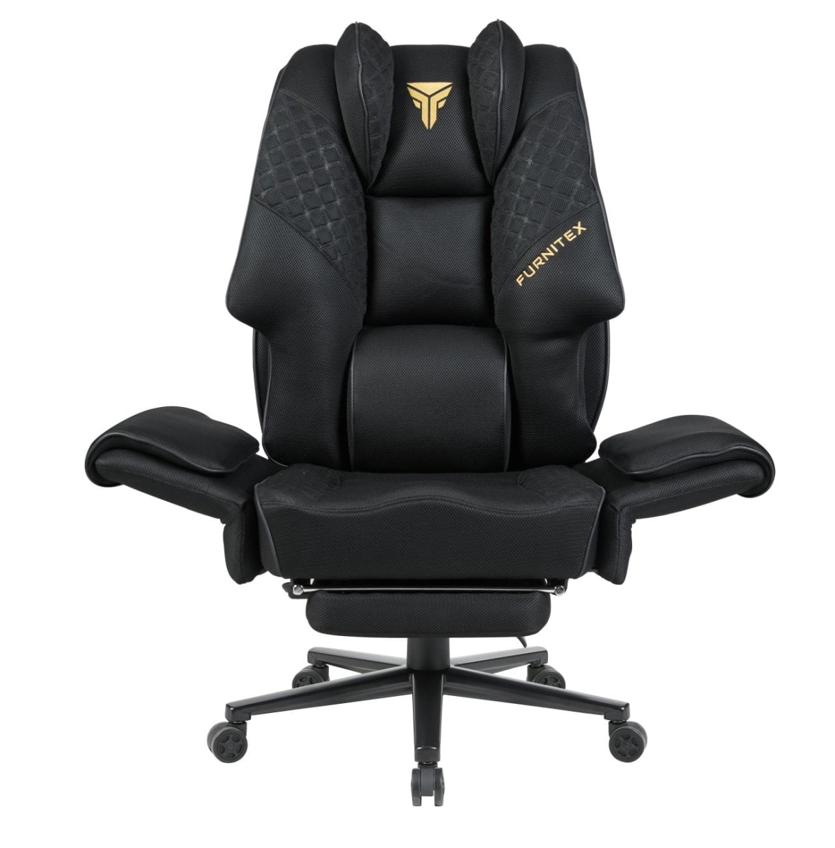 PRZEDSPRZEDAŻ -15% do 17.02 ! Fotel obrotowy gamingowy - czarny