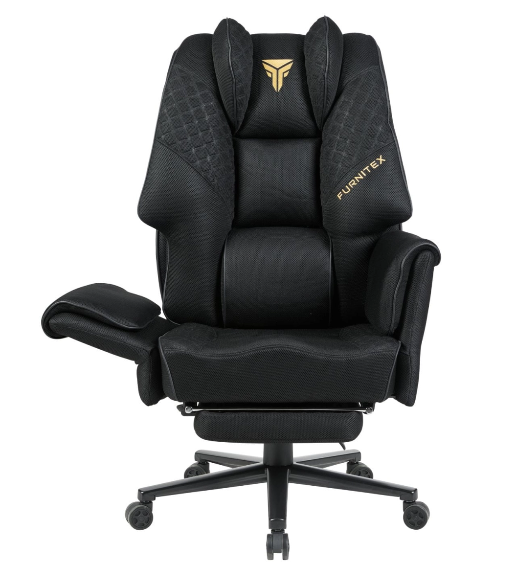 PRZEDSPRZEDAŻ -15% do 17.02 ! Fotel obrotowy gamingowy - czarny