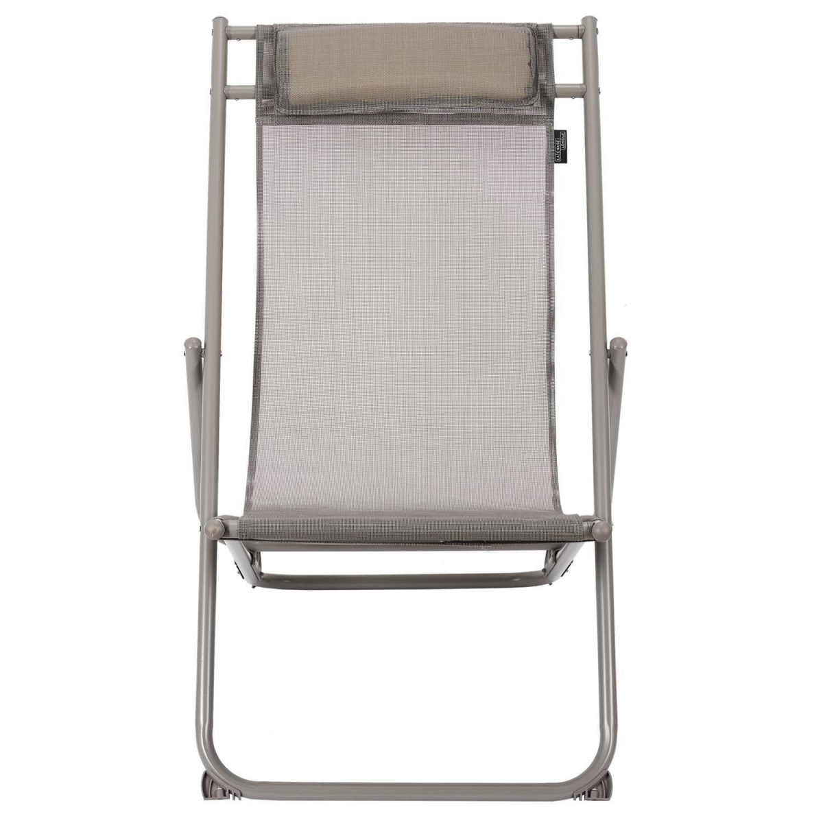 Leżak Canard składany beżowy ciemny