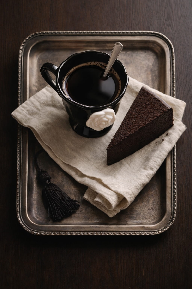 Kubek SHP BIAŁA RÓŻA czarny