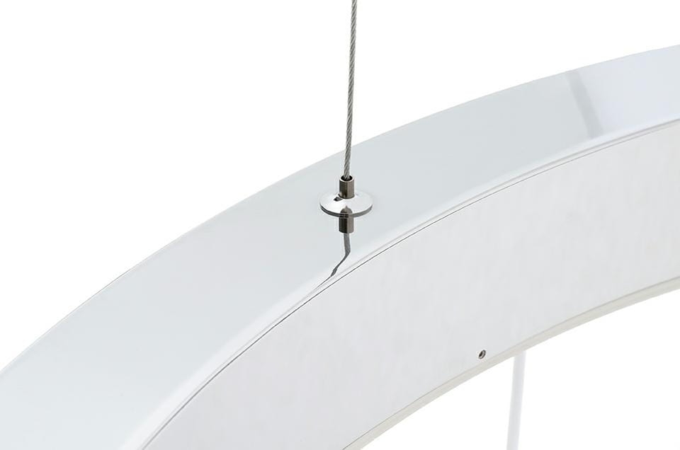 MOOSEE lampa wisząca RING 100 srebrna