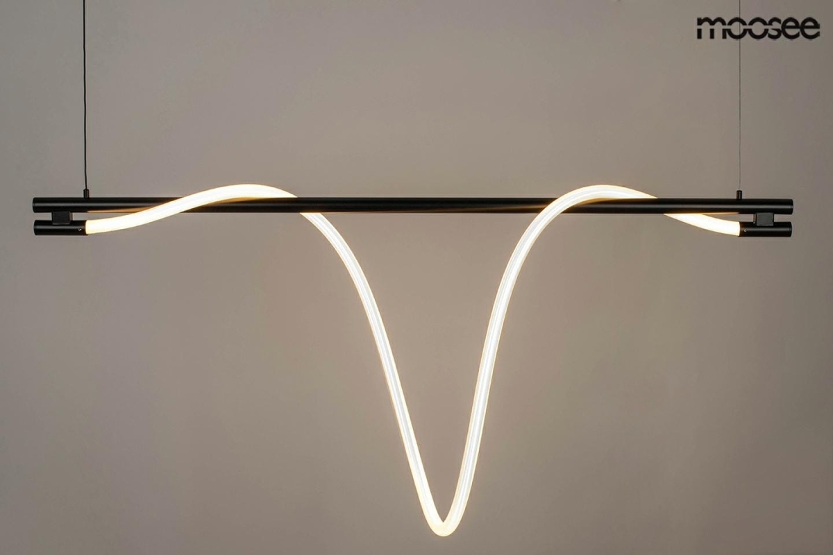MOOSEE lampa wisząca SERPIENTE 120 czarna