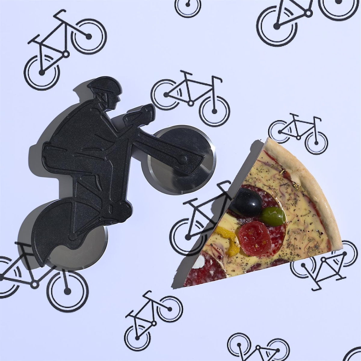 Nóż do pizzy Kolarz czarny