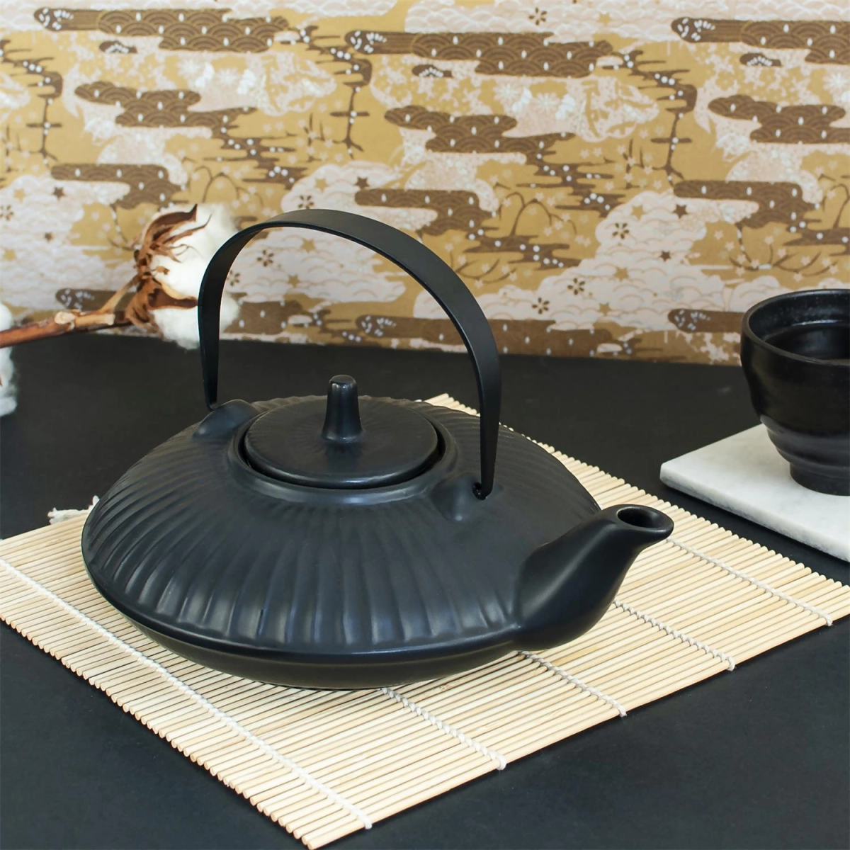Imbryk ceramiczny Chan 600ml czarny