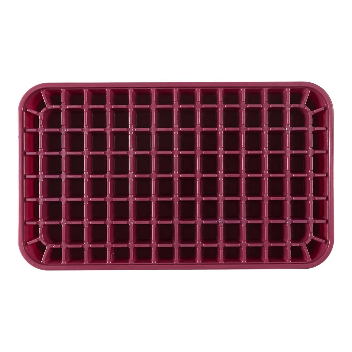 Tacka do mrożenia kostek lodu czerwona