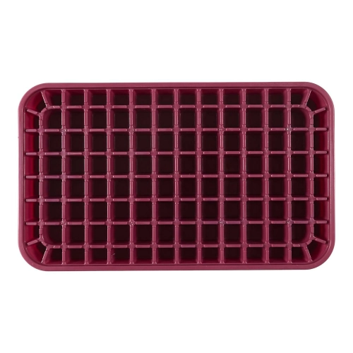 Tacka do mrożenia kostek lodu czerwona