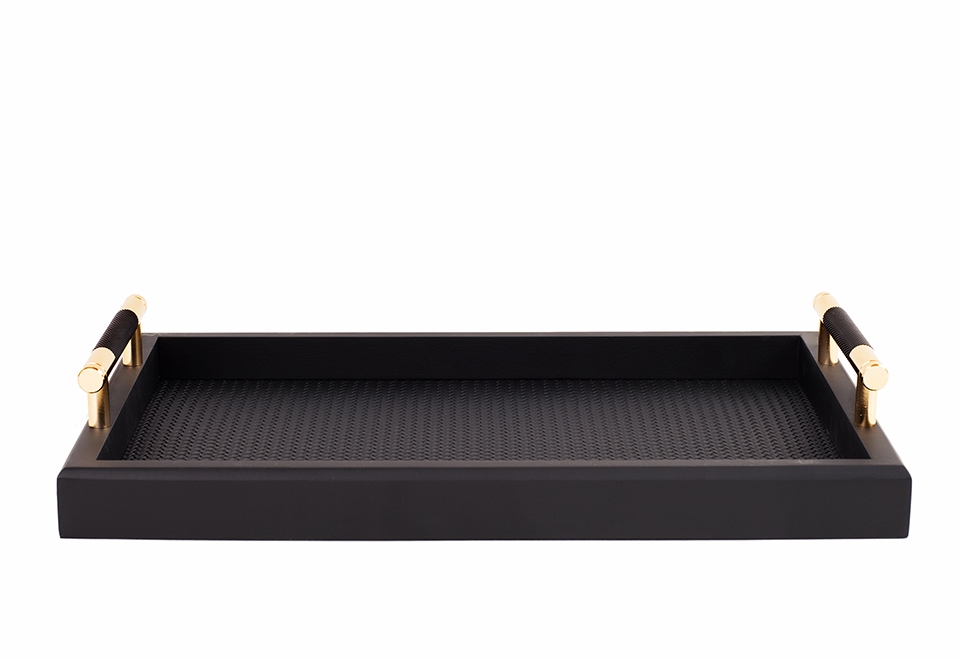 Taca dekoracyjna SHP PORTO czarna