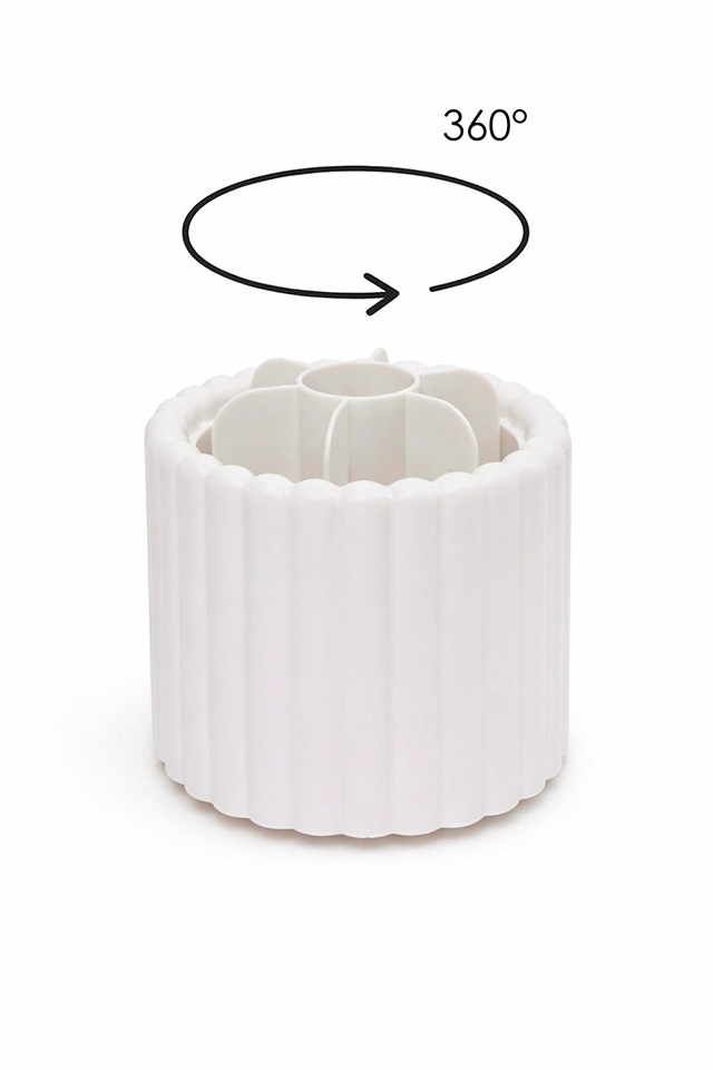 Organizer na pędzle SHP LULLABY biały