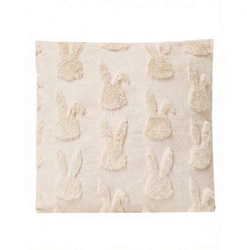 Poduszka dekoracyjna beżowa Bunnies SHP