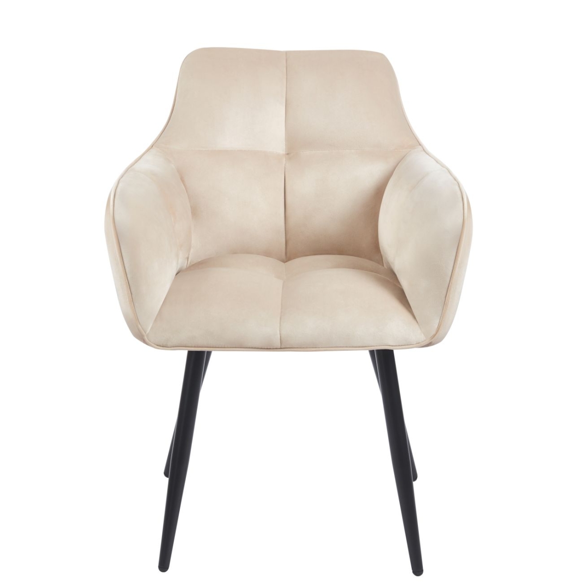 Krzesło velvet (beżowe)