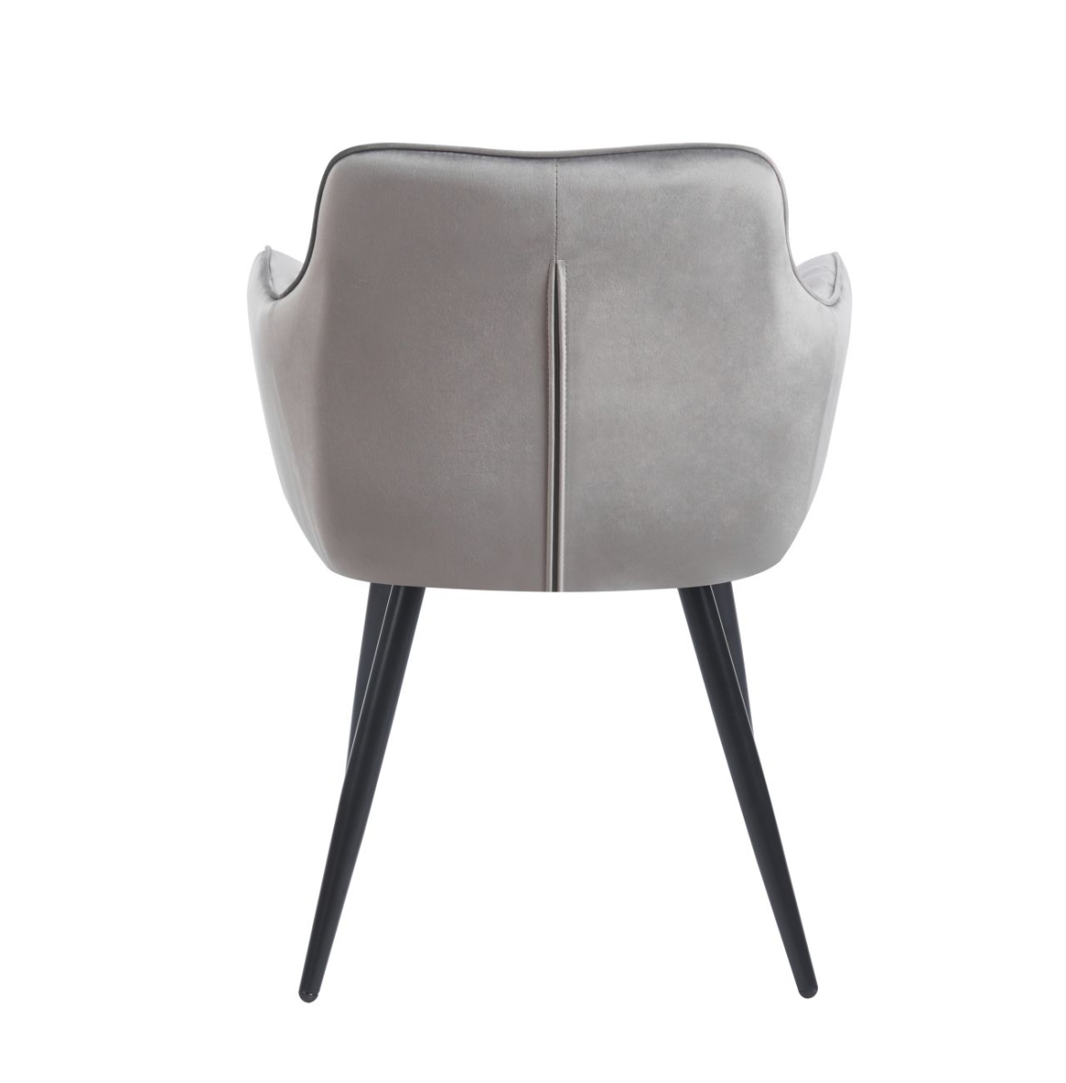 Krzesło velvet (szare)