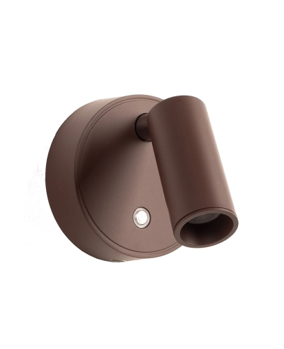 Lampa ścienna brązowa do salonu Picket SHP