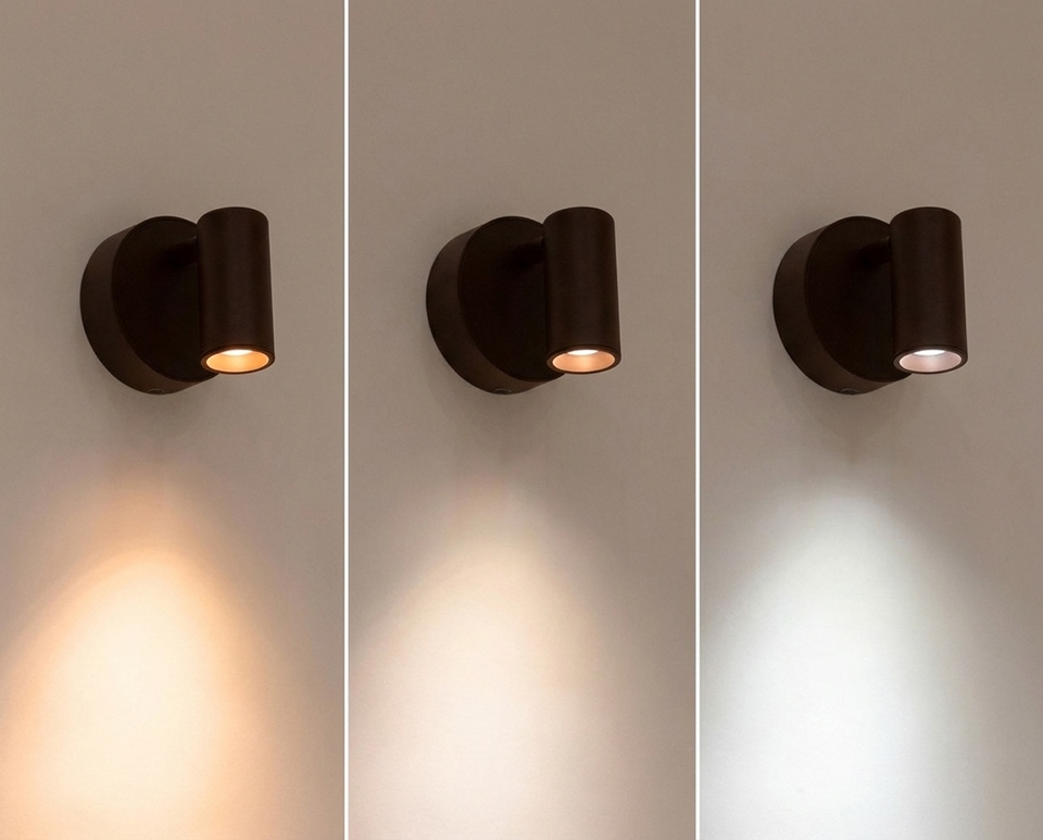 Lampa ścienna SHP PICKET brązowa