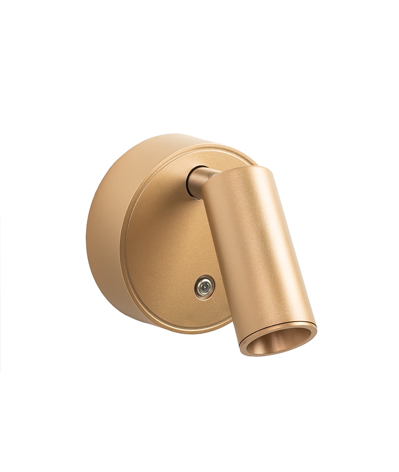 Lampa ścienna SHP PICKET złota