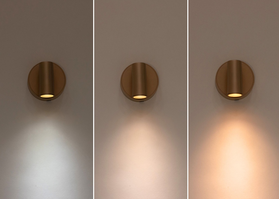 Lampa ścienna SHP PICKET złota