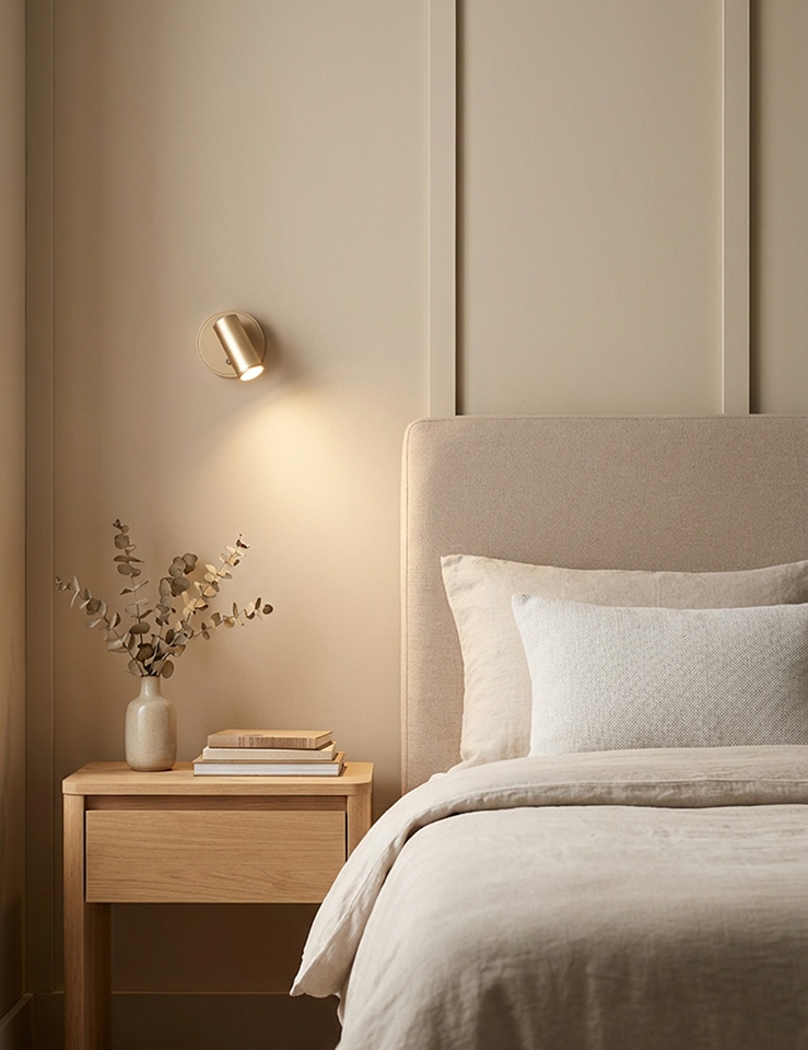 Lampa ścienna SHP PICKET złota