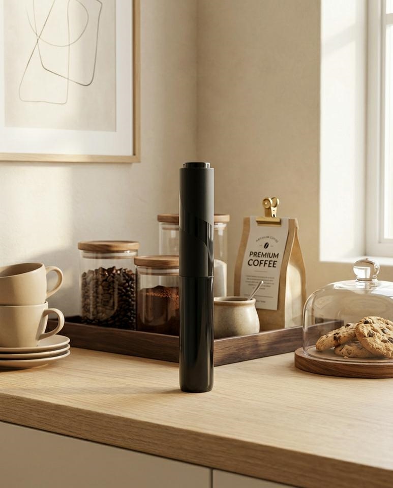 Spieniacz do mleka SHP FOAM czarny