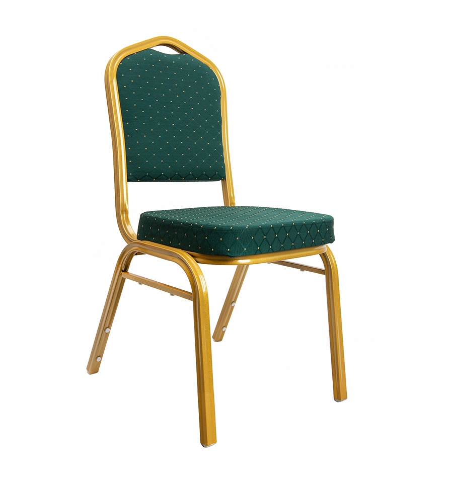 Krzesło bankietowe / konferencyjne HEKATE zielone