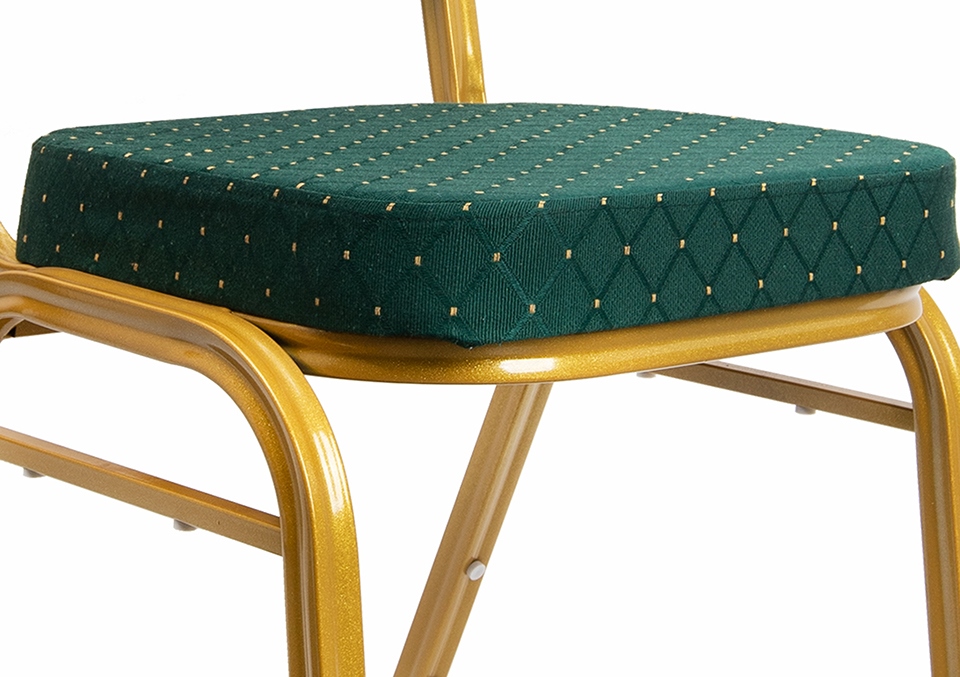 Krzesło bankietowe / konferencyjne HEKATE zielone