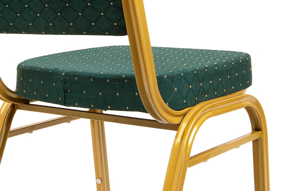 Krzesło bankietowe / konferencyjne HEKATE zielone