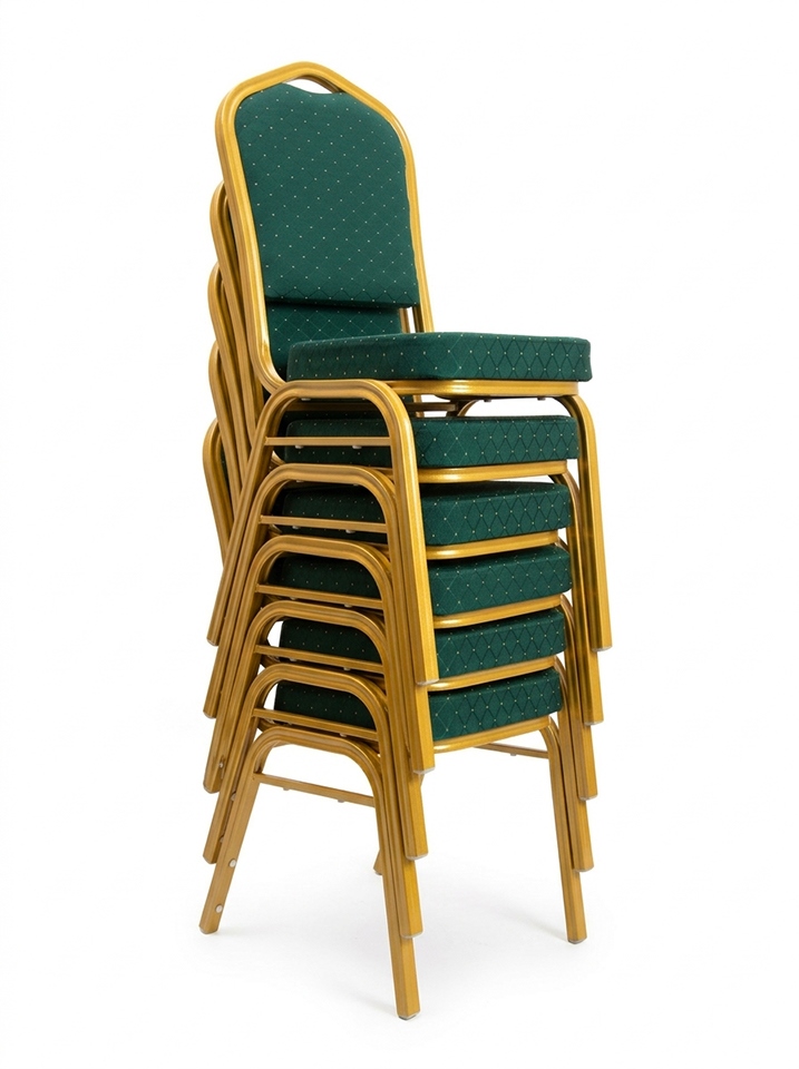 Krzesło bankietowe / konferencyjne HEKATE zielone