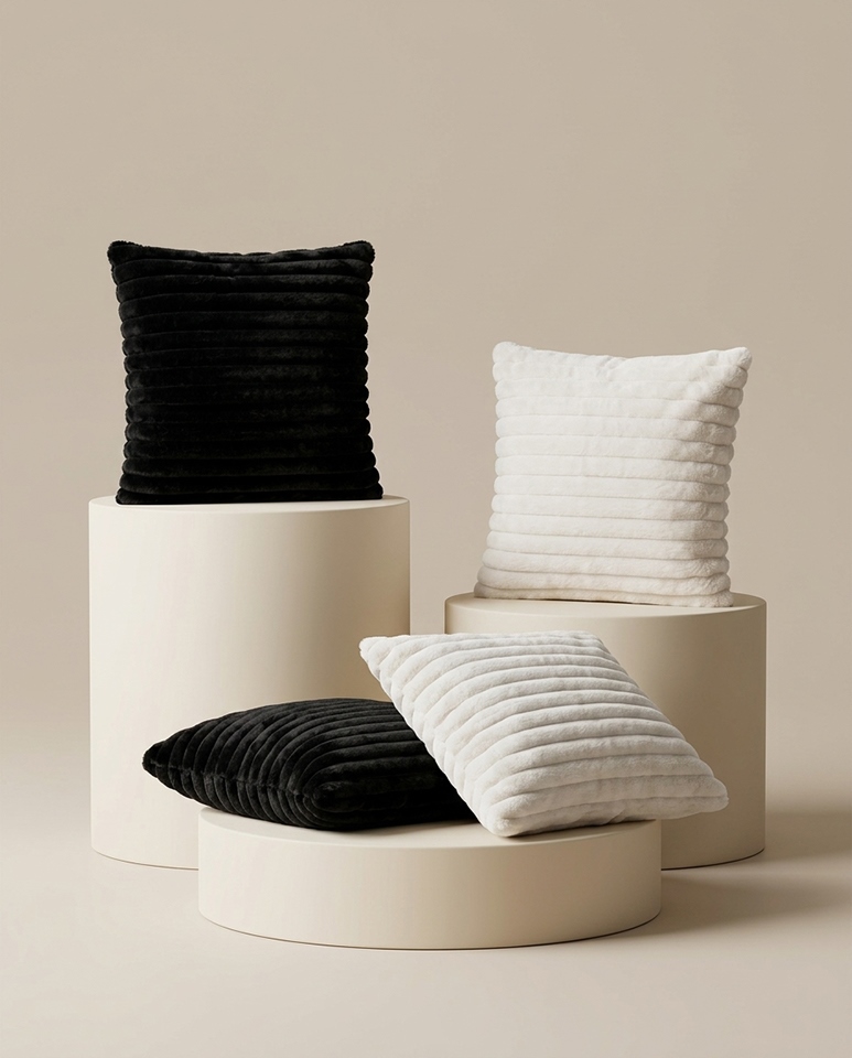 Poduszka dekoracyjna SHP LINE czarna