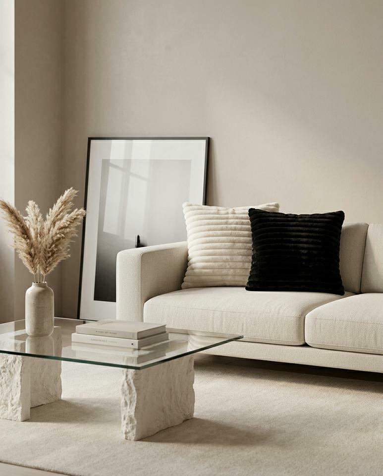 Poduszka dekoracyjna SHP LINE czarna