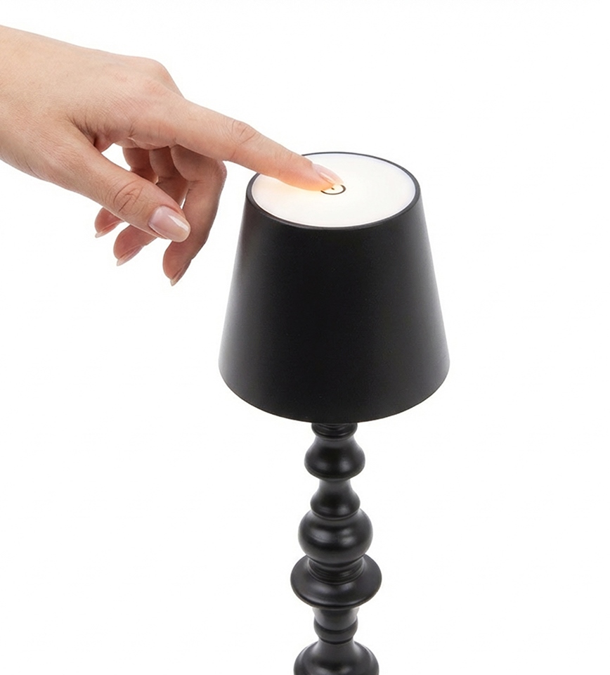 Lampka przenośna / nocna SHP STATE czarna