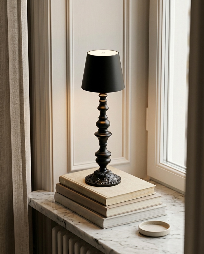 Lampka przenośna / nocna SHP STATE czarna