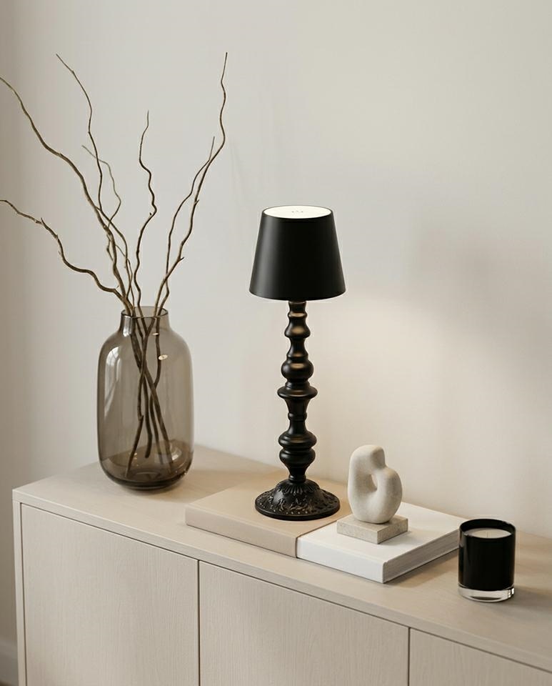 Lampka przenośna / nocna SHP STATE czarna