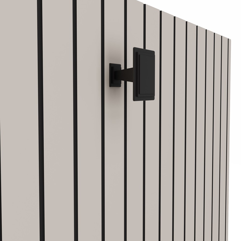 SZAFKA POD UMYWALKĘ TIGO 80 2S KASZMIR RYFLOWANY FRONT + UMYWALKA