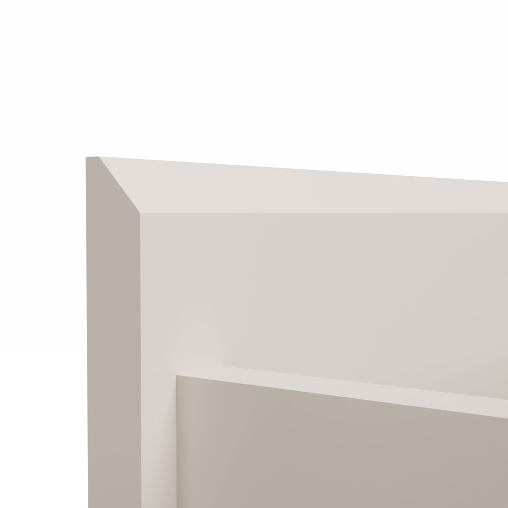 SZAFKA POD UMYWALKĘ TIGO 1D2S KASZMIR 140 CM 2 SZUFLADY RYFLOWANY FRONT WISZĄCA