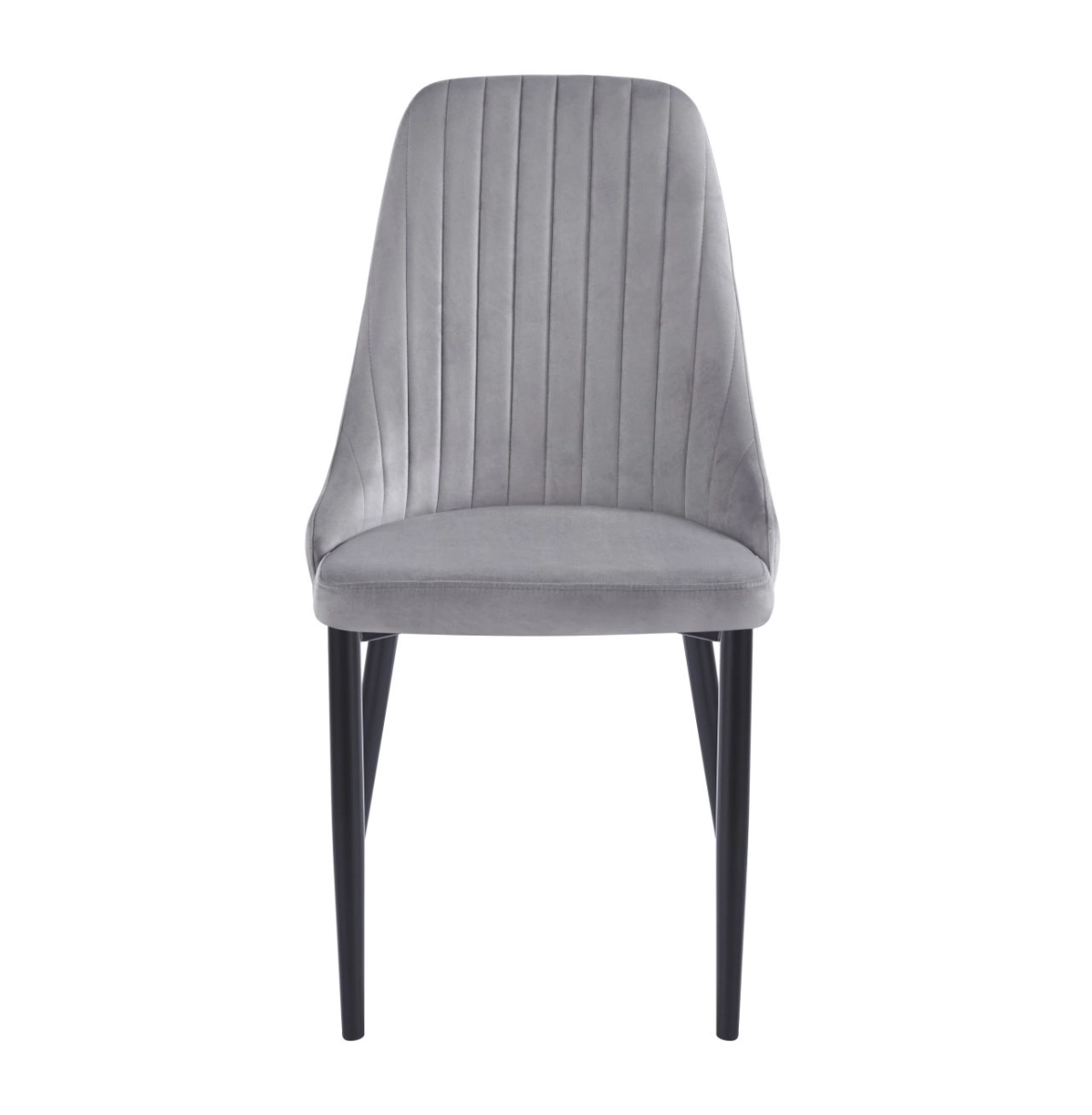 PRZEDSPRZEDAŻ -15% do 10.04 ! Krzesło velvet - Riviera 91 szare