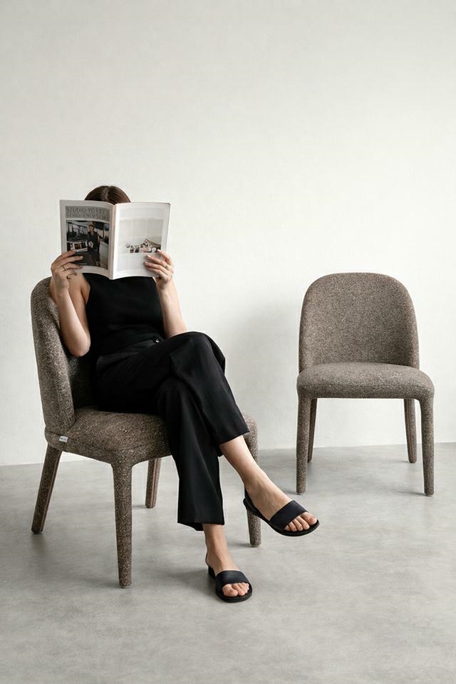 Krzesło TUYA brązowe