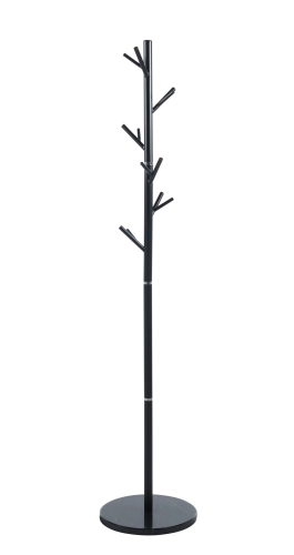 Wieszak stojący czarny 175 cm, do przedpokoju Arbor
