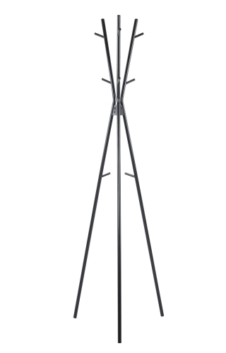 Wieszak czarny 169 cm, do przedpokoju Arden