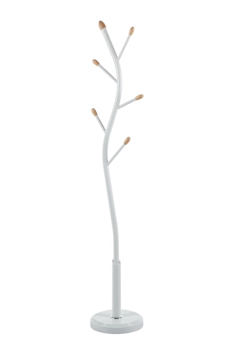 Wieszak biały do przedpokoju, Ares 