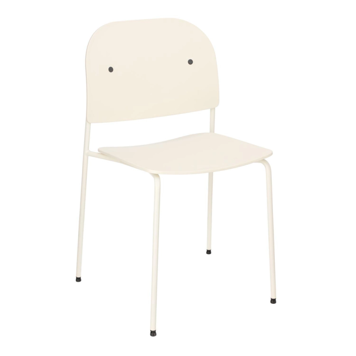 Krzesło Ravio biało-kremowe