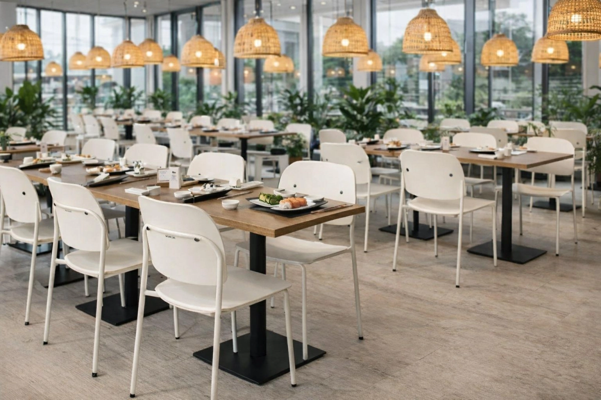 Krzesło Ravio biało-kremowe