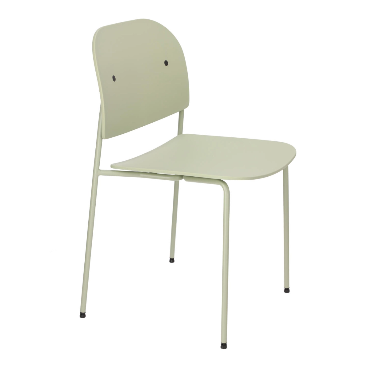 Krzesło Ravio zielone szałwiowe