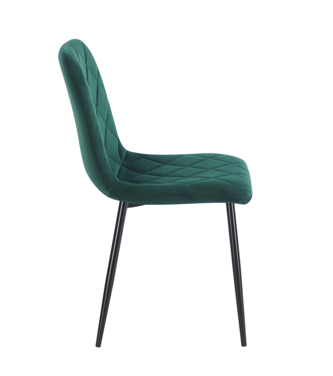 Krzesło velvet - Riviera 38 zielone