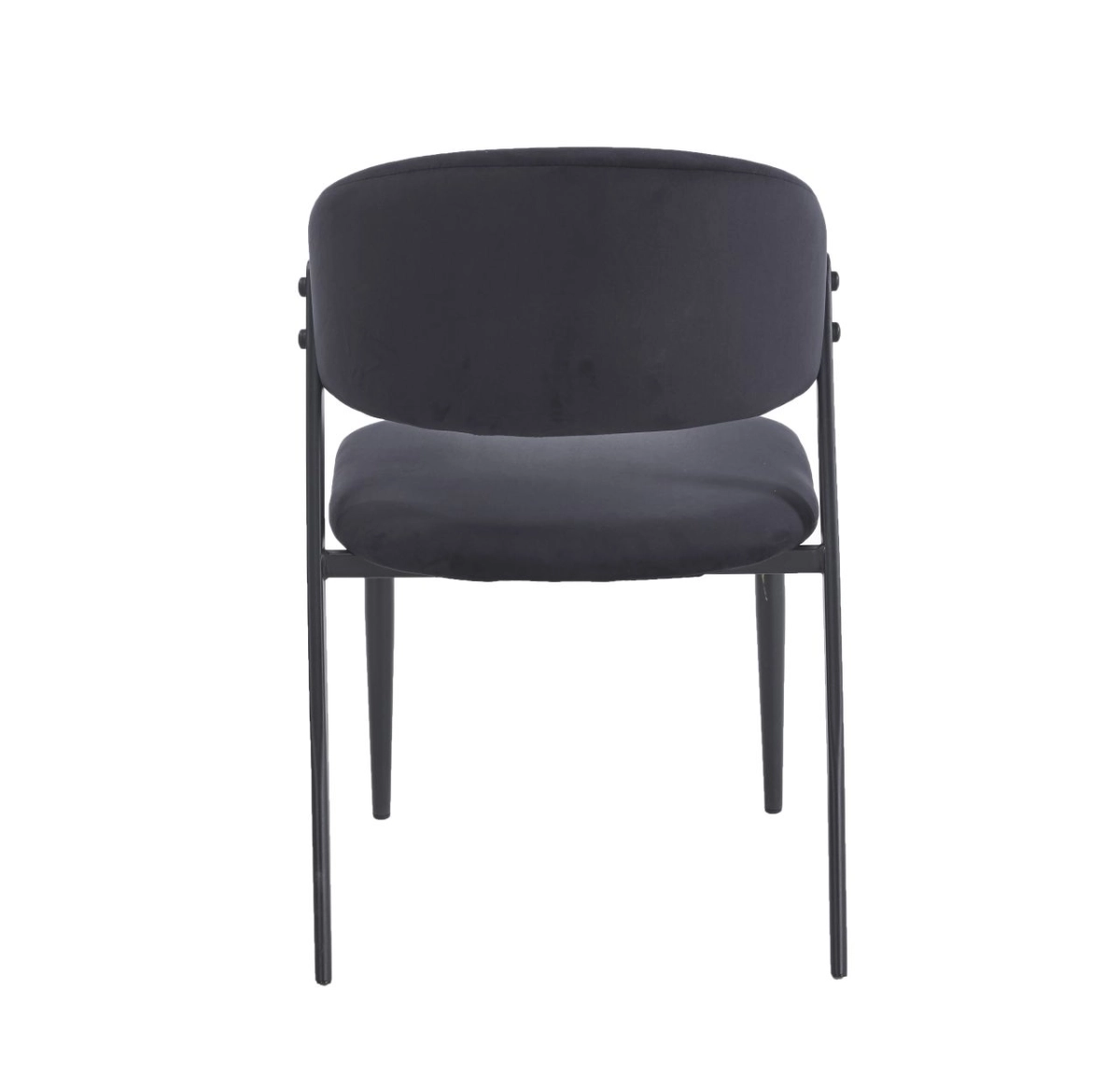 PRZEDSPRZEDAŻ -15% do 05.05 ! Krzesło czarne velvet Riviera 100