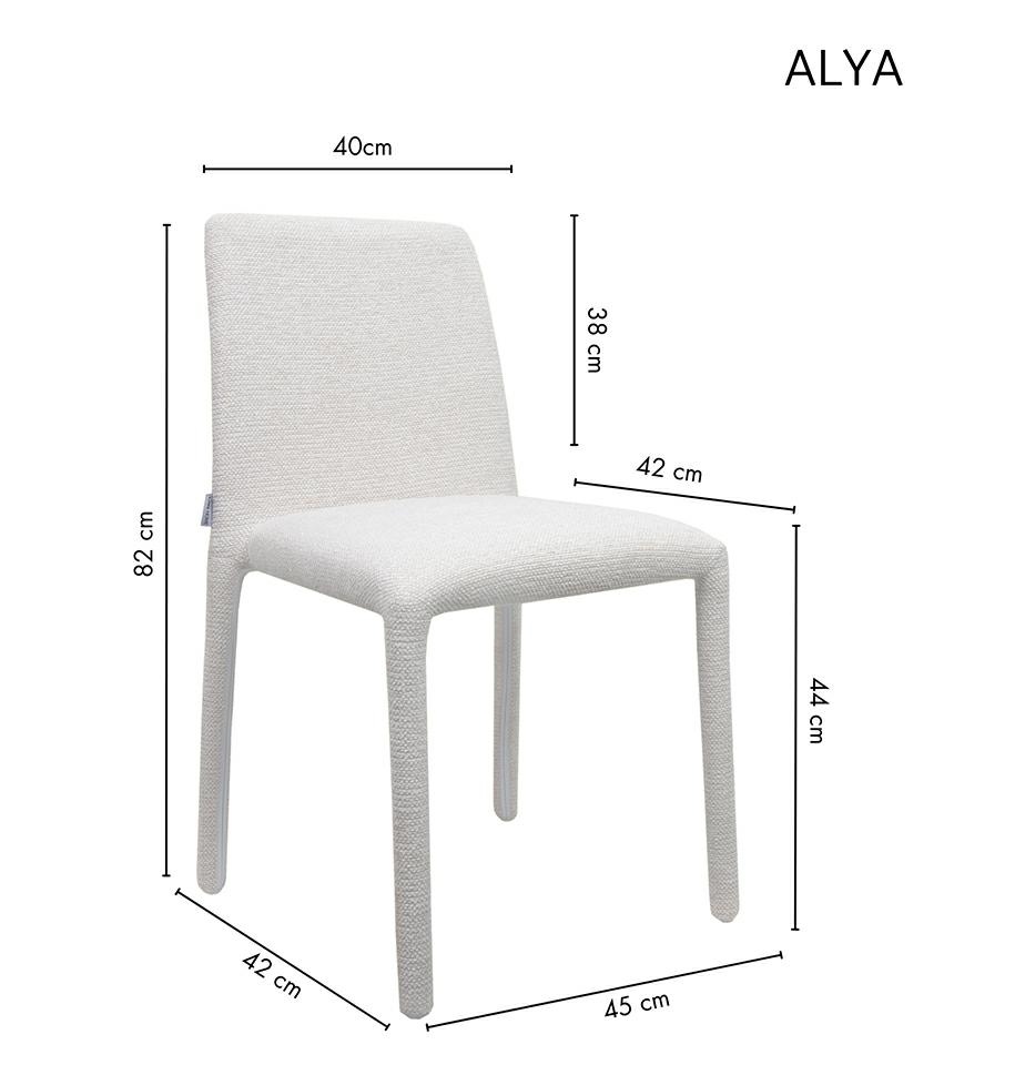 Krzesło ALYA beżowe