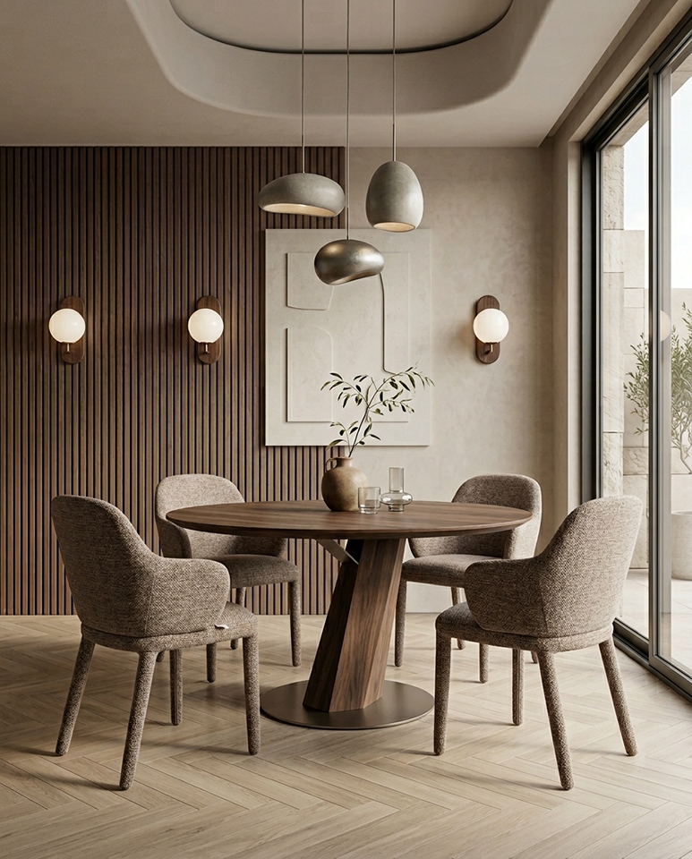 Krzesło AKIRA brązowe